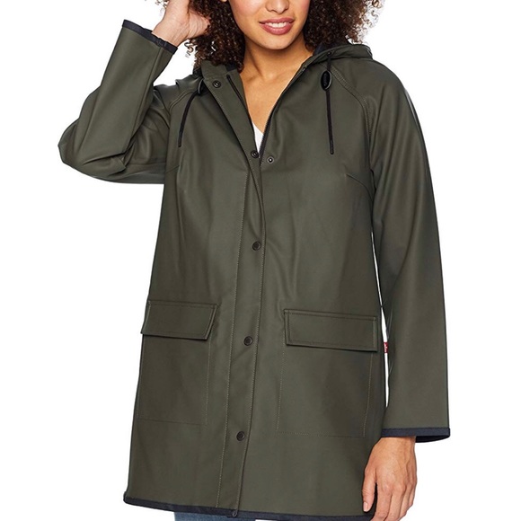 levis womens rain jacket